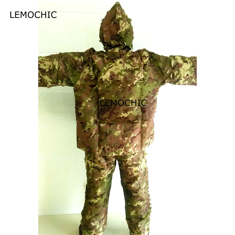 LEMOCHIC страйкбол охота снайпер wader Мультикам военная техника тактический пустыня Тропик Лесной Камуфляж ghillie костюм