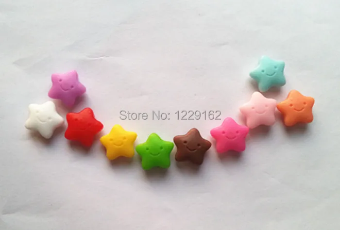 Новое поступление (10 шт./компл.) милая улыбающаяся звезда магниты на холодильник