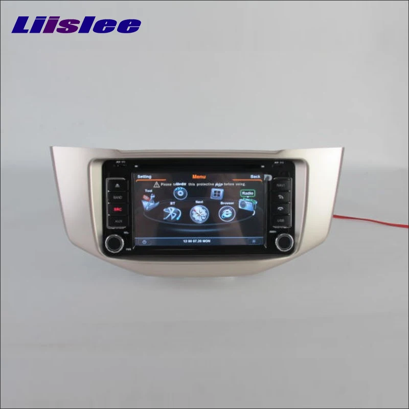 Liislee для LEXUS RX 350 RX350 радио CD DVD стерео плеер и gps Nav Navi навигационная система двойной Din автомобильный аудио установочный набор