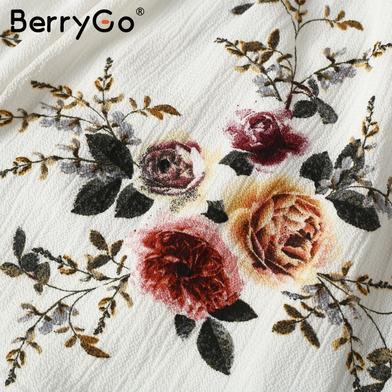 Женский комбинезон с принтом BerryGo Короткий Повседневный пляжный глубоким