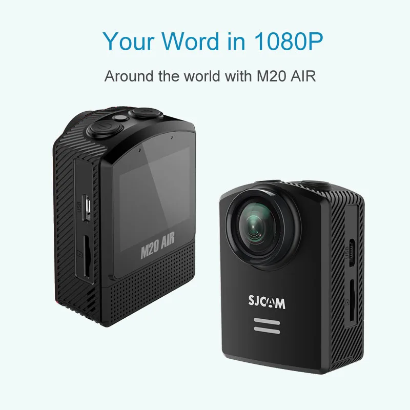 Экшн камера SJCAM M20 AIR Wi Fi 1080P 30 м водонепроницаемая NTK96658 12 МП оригинальный 1 5 &quotЖК