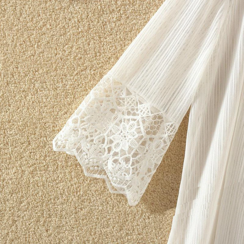 Женская Лоскутная кружевная куртка новинка 2018 летняя модная повседневная