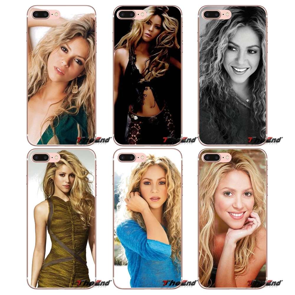 Чехол для Samsung Galaxy S3 S4 S5 MINI S6 S7 edge S8 Plus Note 2 3 4 5 Grand Core Prime Shakira Model Colombia singer Gril |
