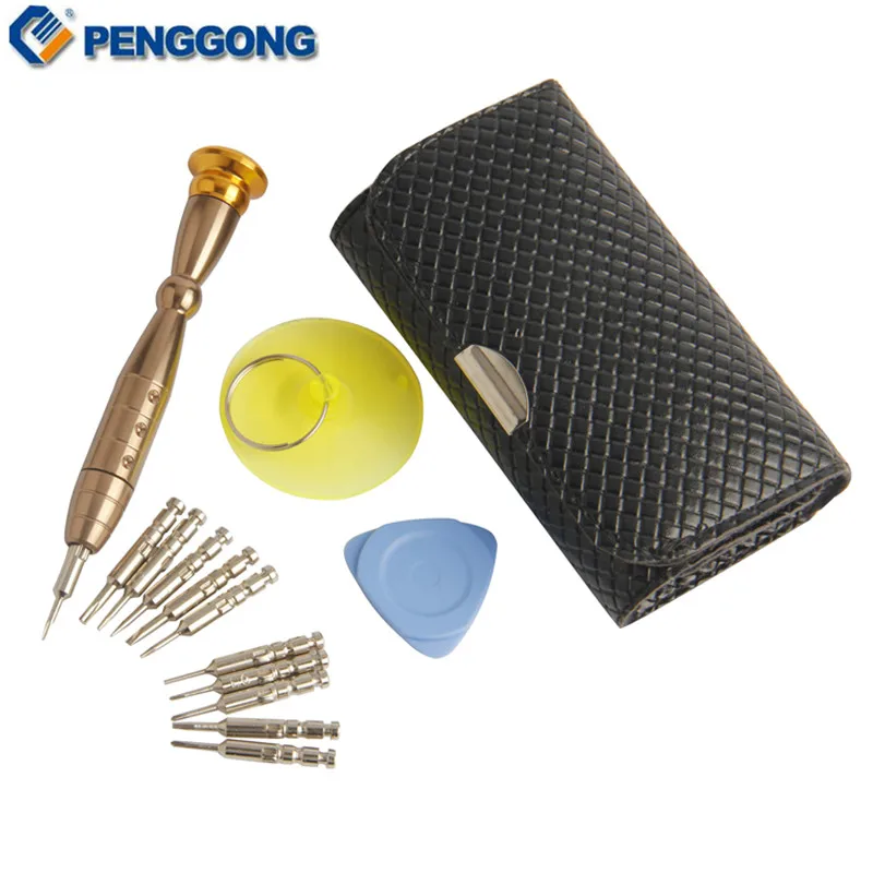 PENGGONG 15 шт. мини отвертка Набор прецизионных отверток Phillips Torx для телефонов часов