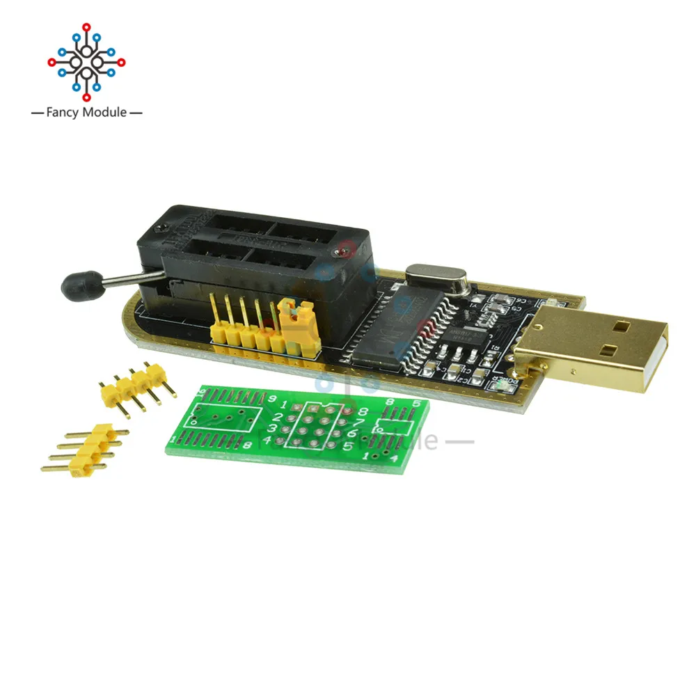 CH341A 24 25 серия EEPROM Flash BIOS USB программатор с программным обеспечением и
