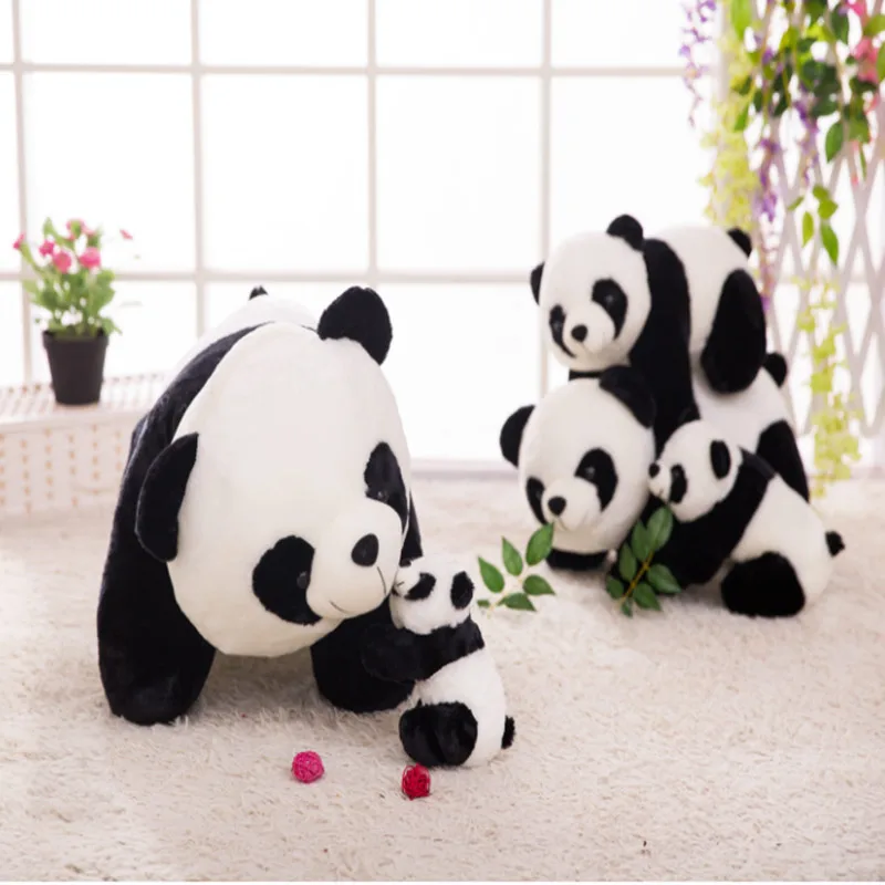 Милая Детская большая гигантская панда плюшевая кукла животные игрушка подушка