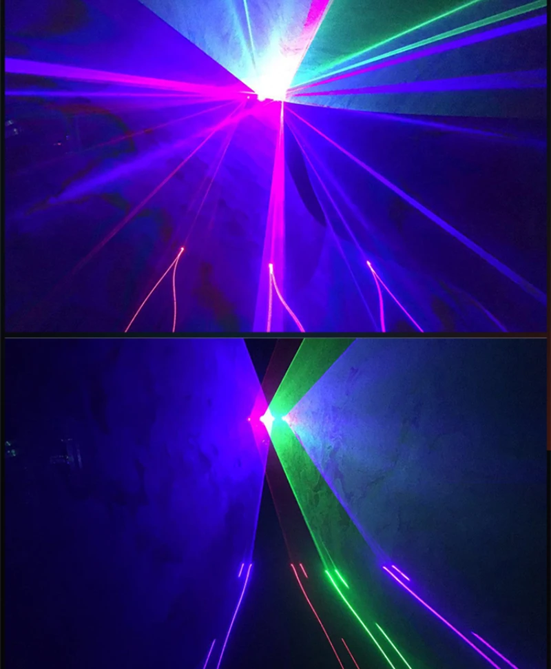 Диско лазер светильник зеленый синий фиолетовый 4 цвета для бара чного клуба