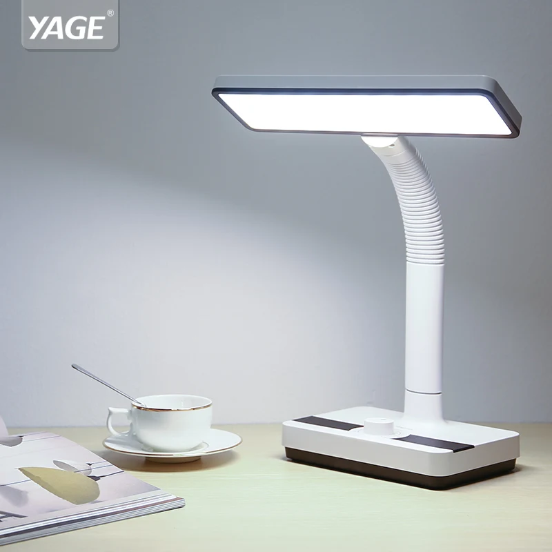 YAGE 1400mAh аккумулятор белый теплый природа свет сид настольная лампа