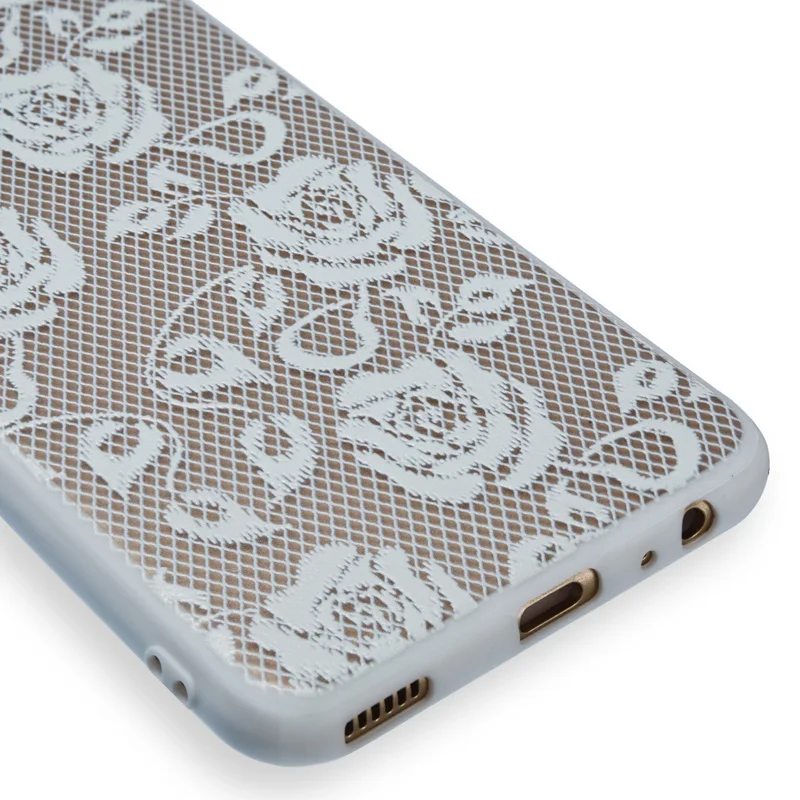 3D Рельефный цветок PC + TPU 2 в 1 чехол для телефона силиконовый жесткий Fundas Huawei P8Lite 2017