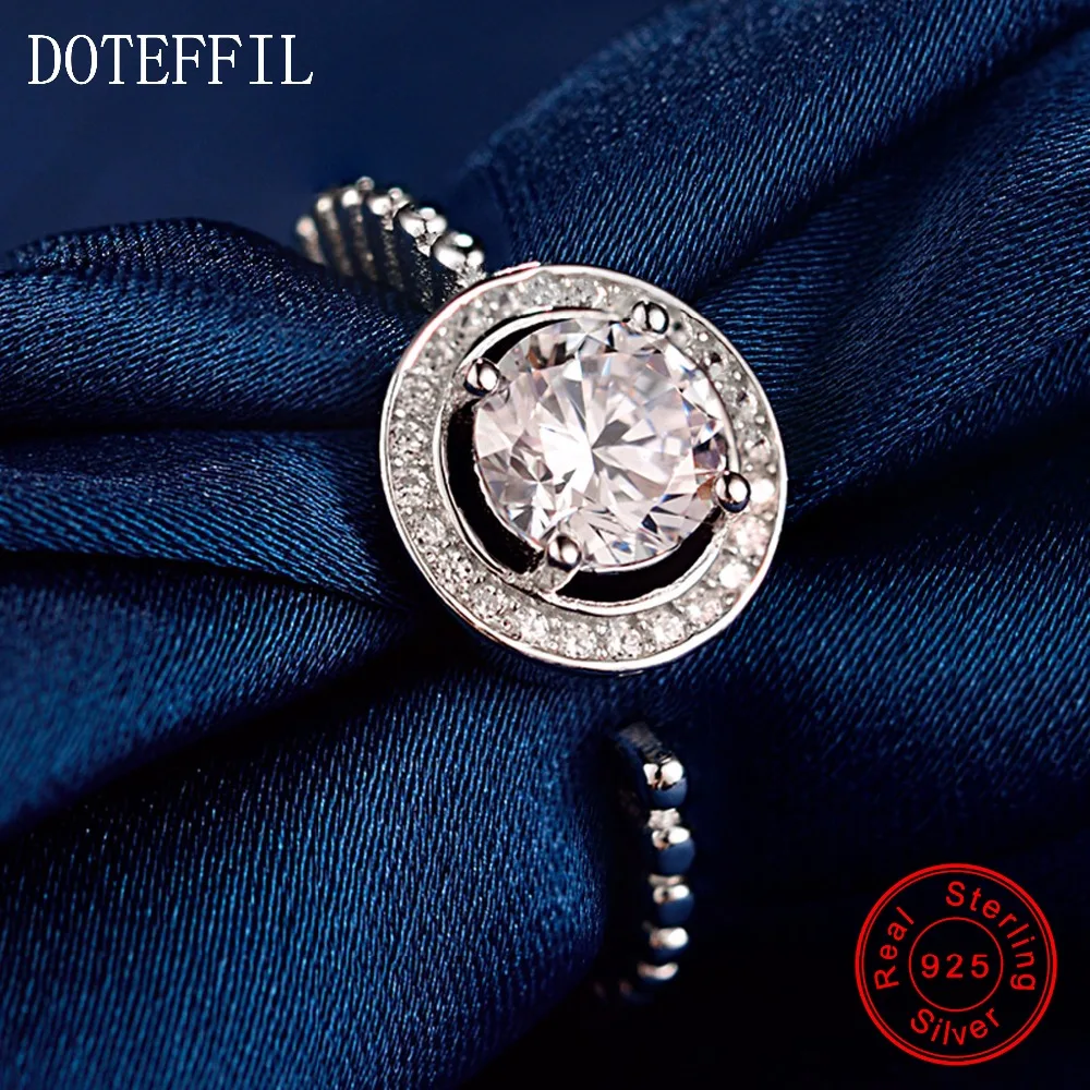 Женское кольцо из серебра 100% пробы с фианитом|silver ring jewelry|ring jewelry925 silver |