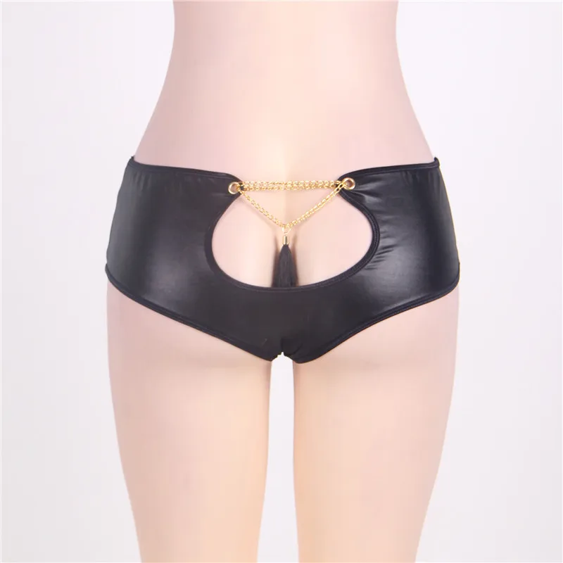 Comeondear пикантное нижнее Белье 5XL 6XL Большие размеры черные трусики из