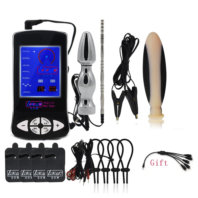 Электрическая Анальная пробка катетер для пениса кольца массажная подушка