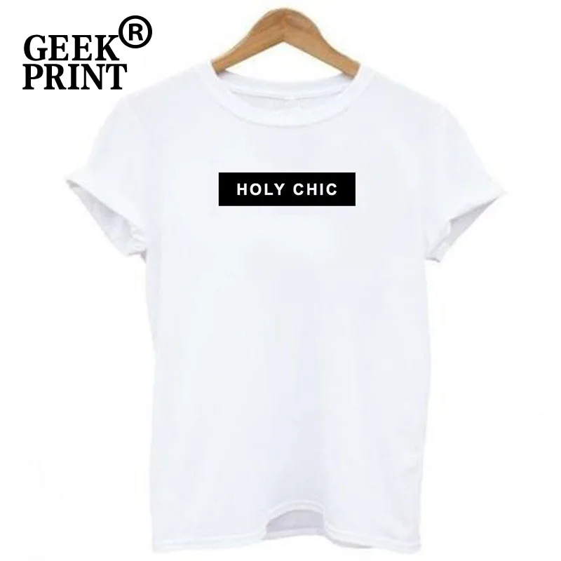 Женские топы футболки с принтом HOLY CHIC женские Забавные meme sarcasm модные в стиле