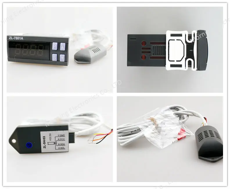 ZL 7801A светодиодный цифровой контроллер температуры и влажности|temperature and humidity