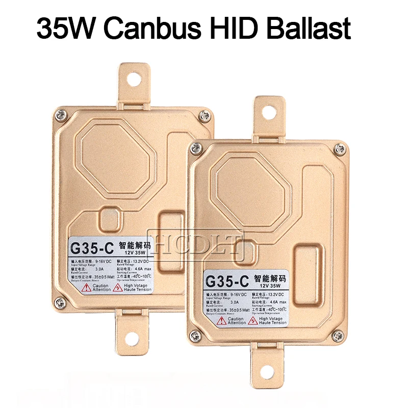 HCDLT 12V шина для автомобильных фар CAN HID ксеноновый комплект 35W H1 H3 H7 H11 9005 9006 9012 D2H