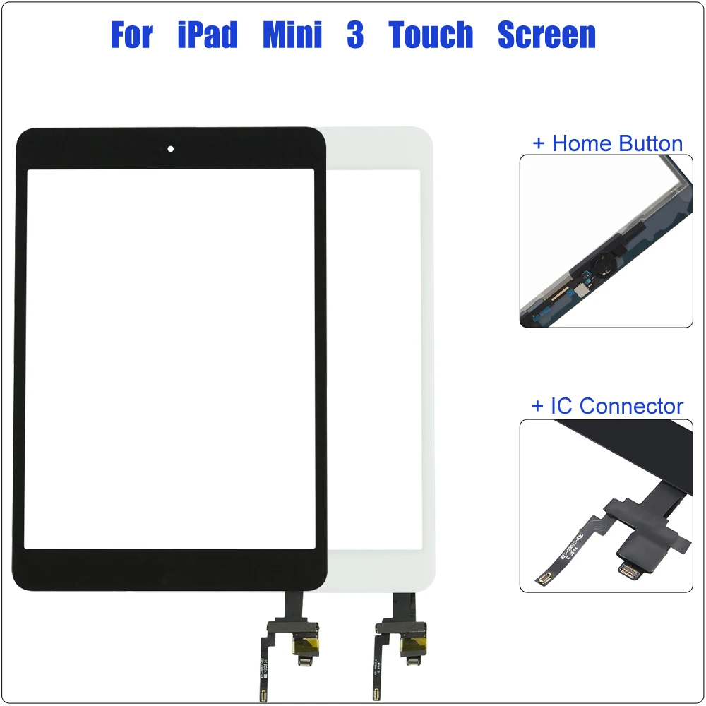 Сенсорный экран для iPad Mini 3 3rd Gen A1599 A1600 A1601 планшета Сенсор Панель спереди Стекло