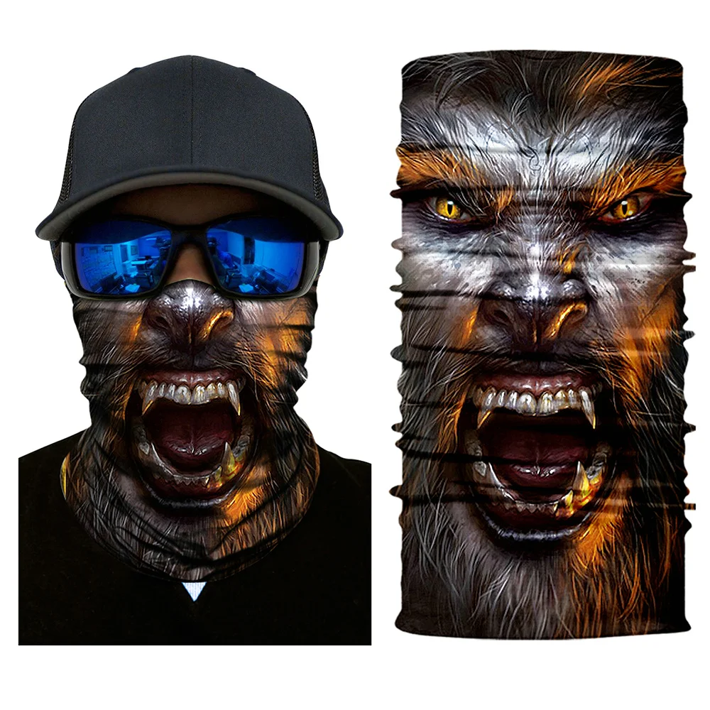 Грелка для шеи Череп Призрак Маска лица Лыжный Велоспорт Мотоцикл Abandana Балаклава