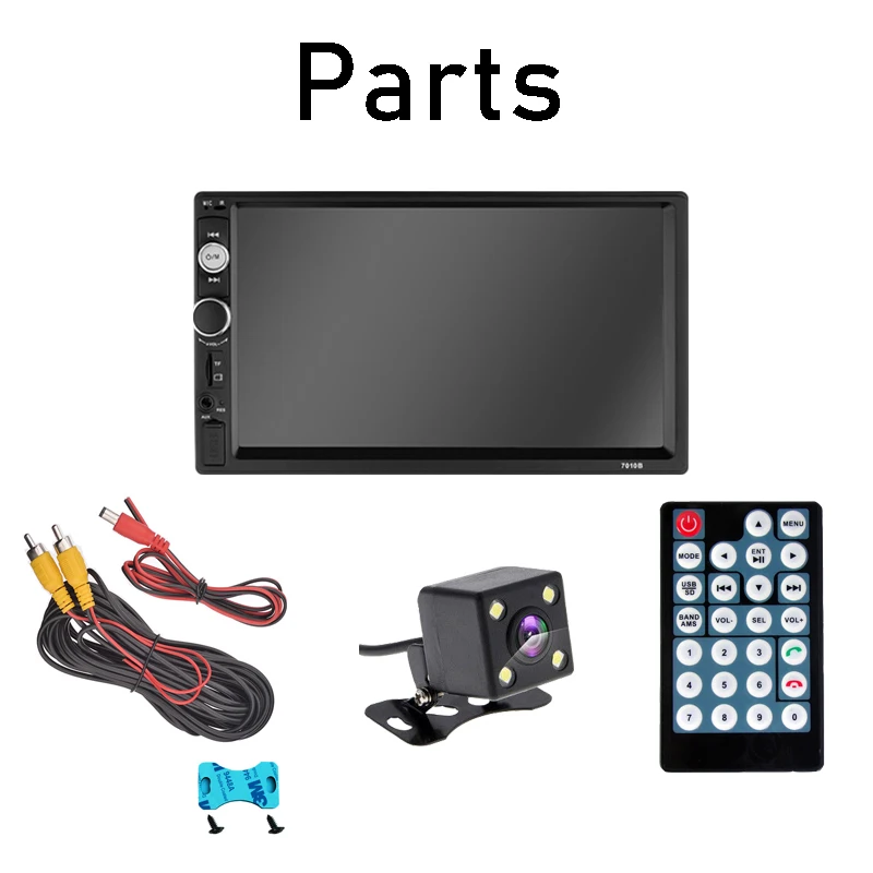 2 Din автомобильное радио 7 &quotBluetooth стерео автомобильный мультимедийный плеер