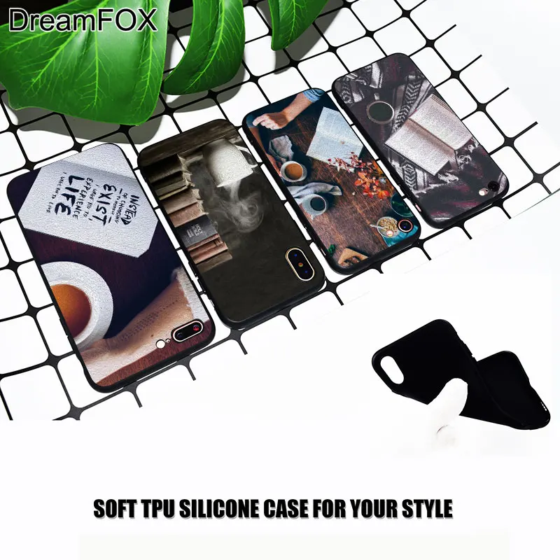 M411 Books And Coffee Black Soft TPU Silicone Case Cover For Apple iPhone 11 Pro XR XS Max X 8 7 6 6S Plus 5 5S 5G SE |