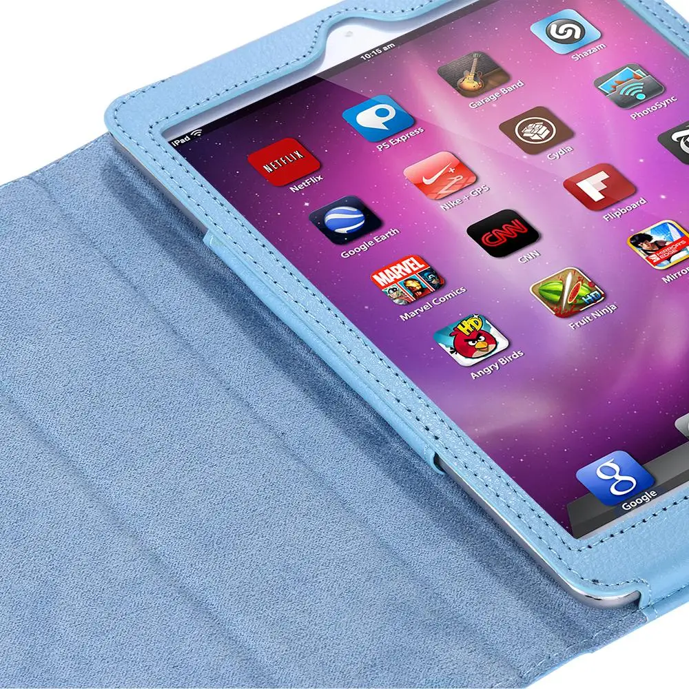 Для iPad Air хит продаж роскошный откидной Чехол книжка из искусственной кожи чехол