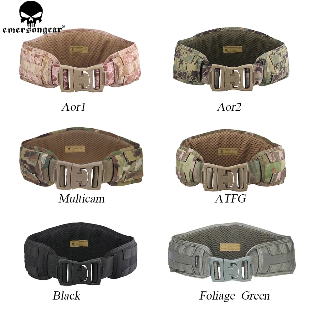 Ремень EMERSON Molle для охоты мягкий мужской ремень Emersongear страйкбола боевой MOLLE