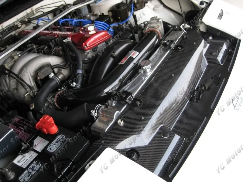 

Car Accessories Carbon Fiber GD Style Cooling Panel Fit For 1989-1994 180SX RPS13 Cooling Panel Cover