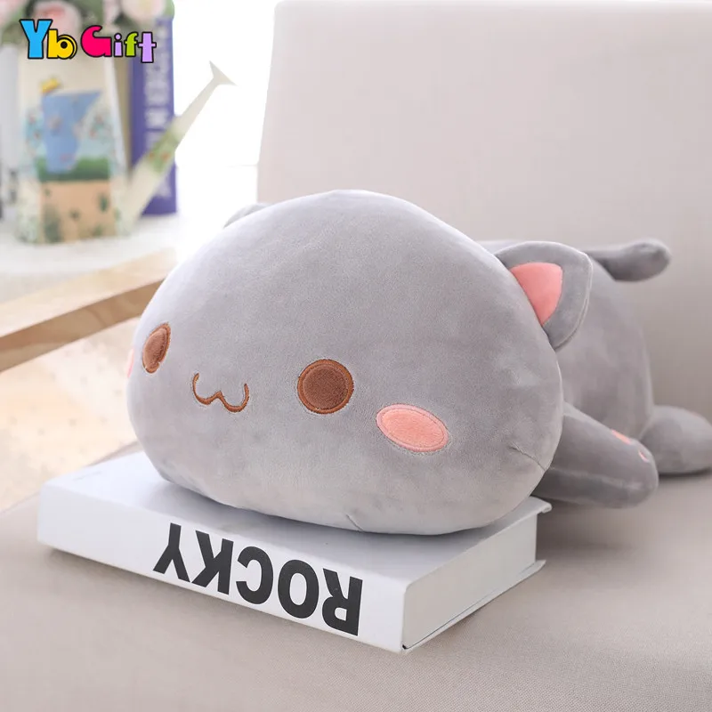 Yb подарок мягкий милый, с кошками, животными плюшевая игрушечная кошка плюшевая постельное белье плюшевая игрушка Младенец Малыш Ребенок подарок на день рождения девушка