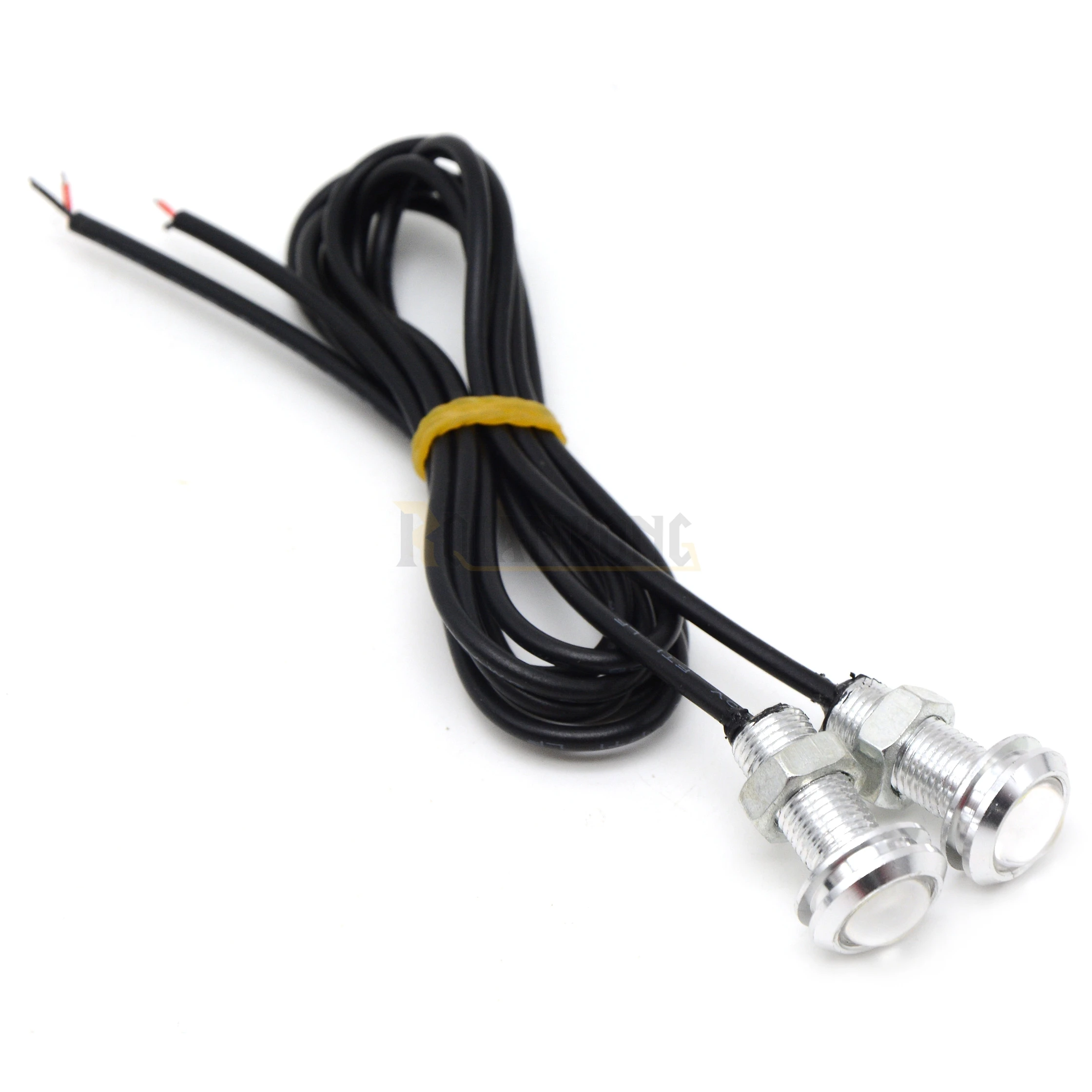 slive18MM Для Yamaha YZF R1 R3 R6 R15 R25 R125 мотор светодиодный поворотник светильник 12 Светодиодный индикатор светильник велосипедный фонарь - Цвет: slive18MM