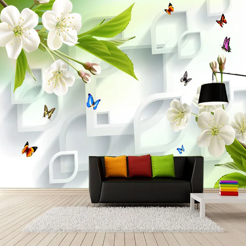 Настенные 3D обои на заказ современное настенное украшение с изображением