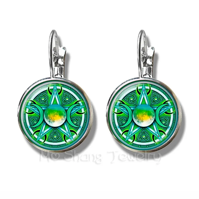 Подвеска Триединая богиня луны Wicca пентаграмма волшебный амулет талисман Для