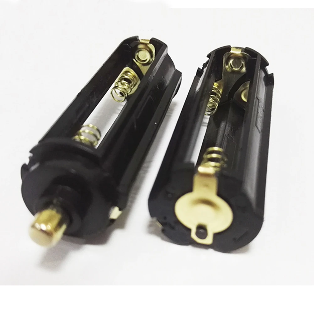 Лидер продаж держатель батареи черный цилиндрический 3 AAA пластиковый ящик для