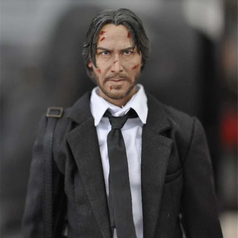 Mnotht 1:6 KMF037 Джон уик на выходе убийца Keanu Ривз Набор фигурок костюм для 12 дюймов солдат игрушка модель коллекции подарок m3n