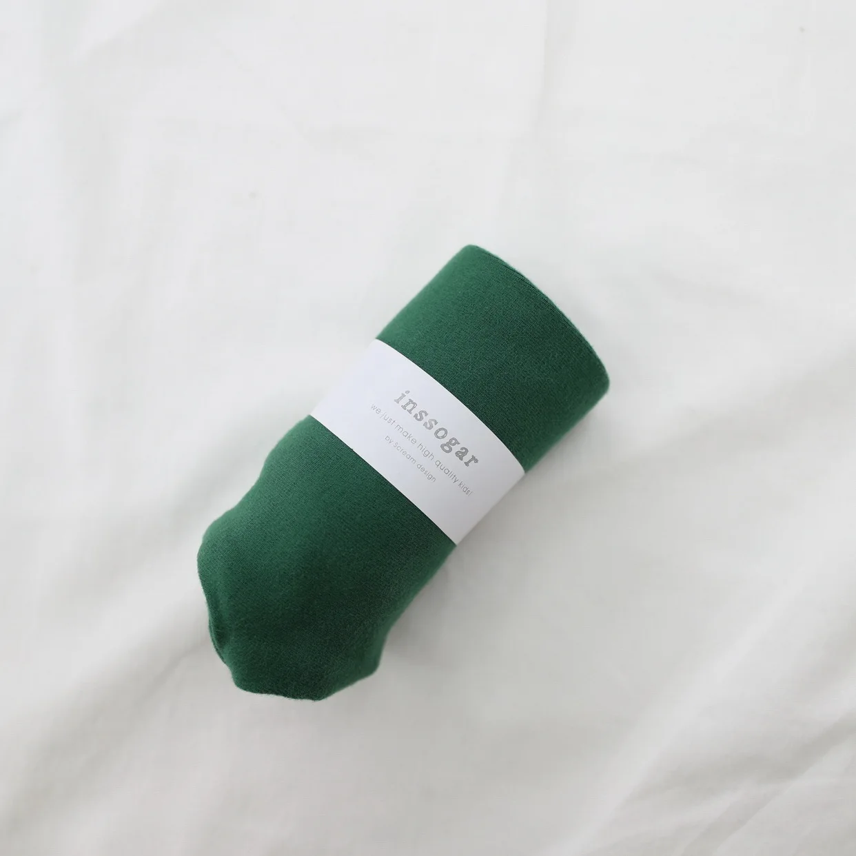cotton long slim pant children trousers leggings for baby boy girl clothes spring candy color cotton girls leggings wear newborn - Цвет: Dark green