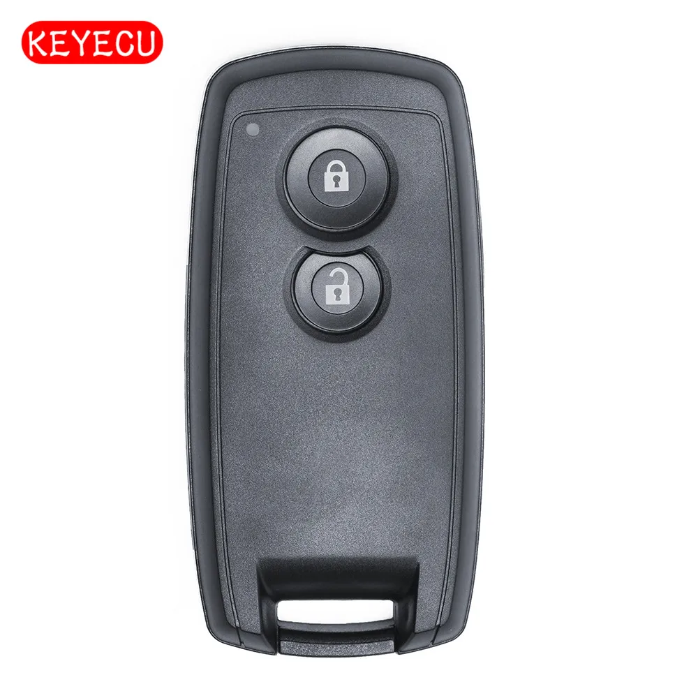Keyecu 2 кнопки дистанционного ключа оболочки чехол Fob для Suzuki Grand Vitara Swift SX4 SX 4 XL 7 2006