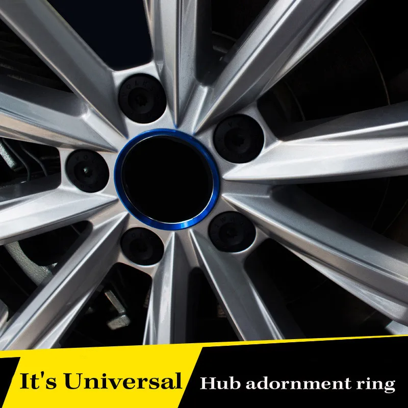 4 шт. наклейка крышки ступицы колеса для Volkswagen VW Golf 5 6 Polo Passat B5 B6 B7 Jetta Mk6 Tiguan