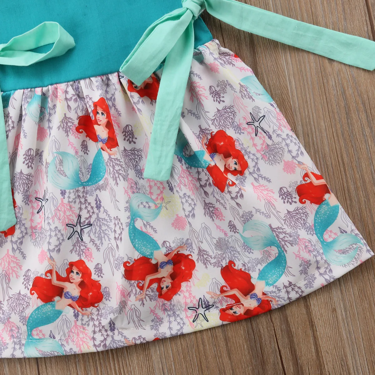 2018 Brand New Toddler Infant Kids Baby Girl Bowknot Sundress Lace Sleeveless Princess Dress Summer Bow Cartoon Tutu 1-6T | Детская