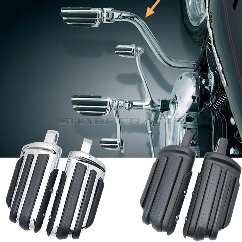Rider Пассажирские подножки напольные доски для Harley Touring Road King Street Electra Glide FLHR FLHX FLHTC FLHT V-Rod