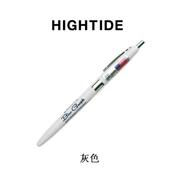 Gray Япония HIGHTIDE PENCO BIRO граф Мода ретро цветная шариковая ручка 1,0 мм студенческие письма 1 шт - Цвет: Gray