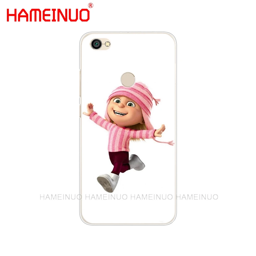 HAMEINUO милый пушистый чехол для телефона с агнессом в виде единорога Xiaomi redmi 5 4 1 1s 2 3