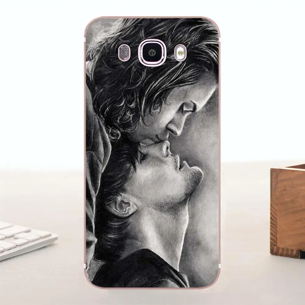 Bixedx One Direction Гарри стили и Луис томлинс для Apple iPhone 4 4S 5 5C SE 6 6S 7 8 Plus X мягкий узор |