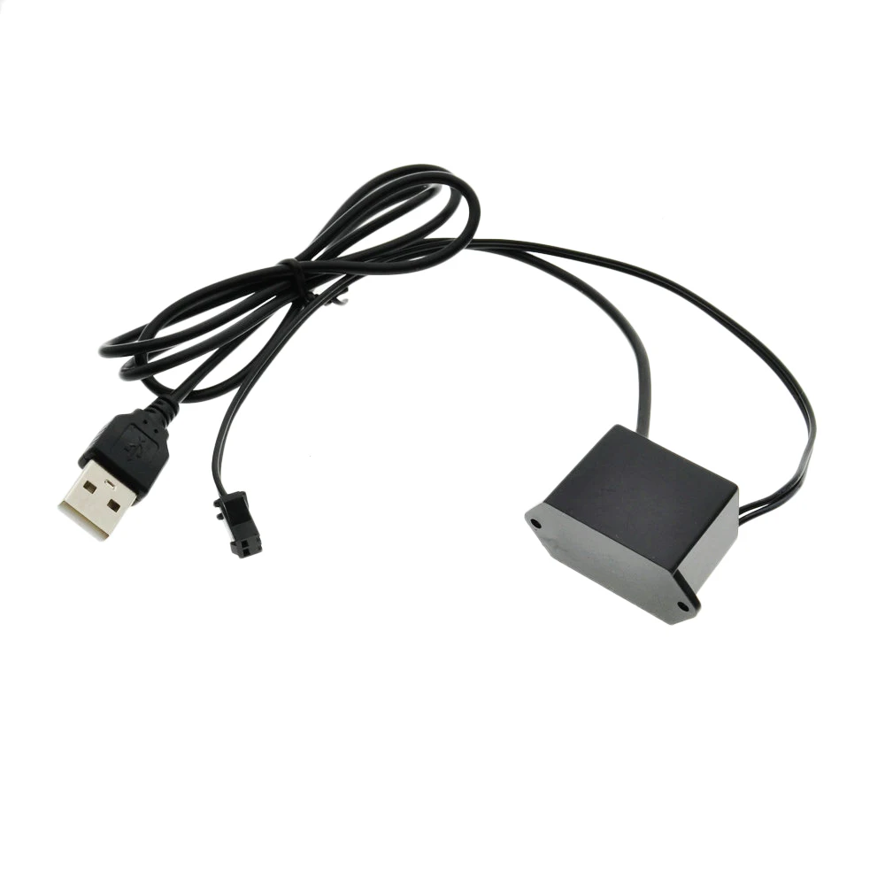 USB контроллер инвертора для светодиодного провода 1 3 м светящийся гибкий