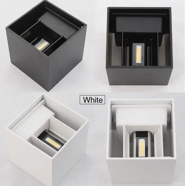 Наружный светильник Beam degree adjustable LED Wall Lamp Waterproof Outdoor Lights 7W 12W Up And Down Lighting Indoor Engineering Porch Garden Light.