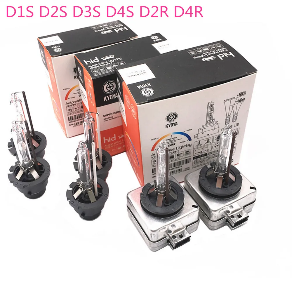 Ксеноновая сменная лампа для Audi Nissan Mazda Jeep Dodge Chevrolet Buick Kia 2 шт./лот D2S D2R D4S D4R D1S D3S 12 В
