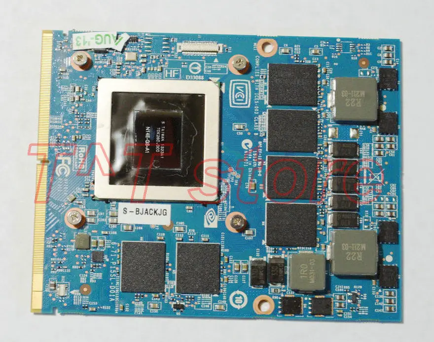 GTX770M GTX 770M для clevo P151SM1 P170SM P150SM ноутбук 3G GDDR5 MXM 3 0 видеокарта N14E GS A1 6 71 P15SL D01A