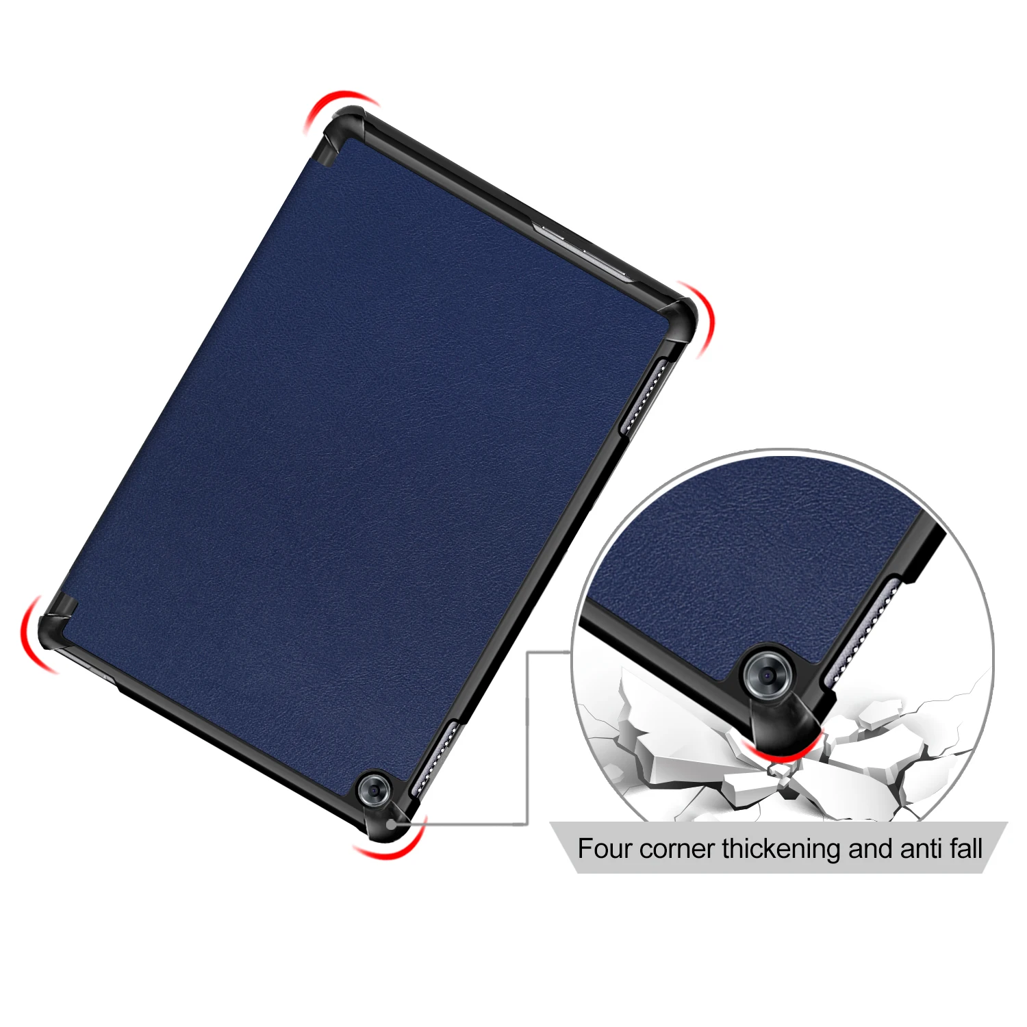 For Huawei MediaPad M5 lite 10 BAH2-W19/L09 10.1'' Wake Sleep Case Cover Lite Flip Leather Stand Funda+Stylus | Компьютеры и