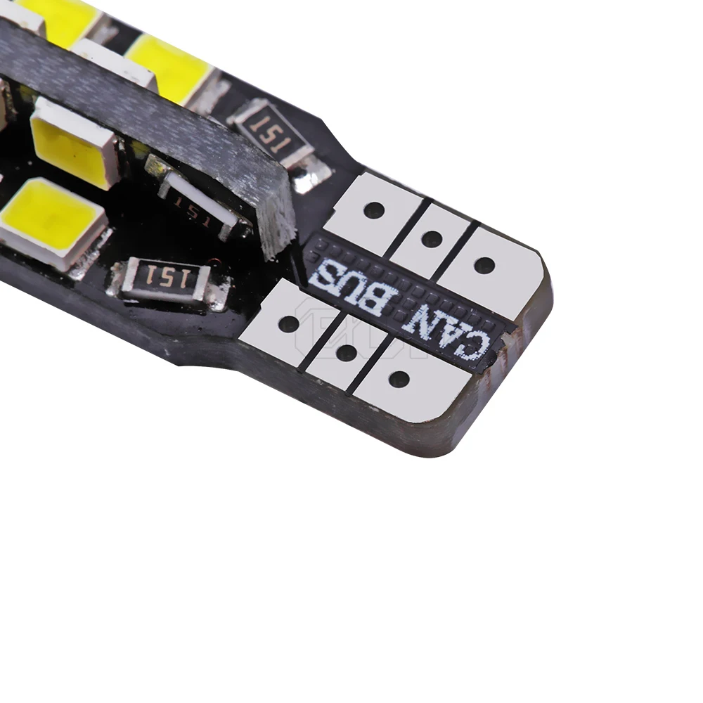 T10 27smd Led W5W t10 Canbus smd свет w5w led 194 t10 27led 2835 smd Светодиодная лампа без ошибок OBC лампы 50 шт./лот