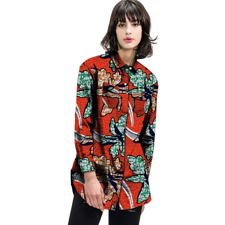 Модные женские рубашки африканские праздничные платья с принтом Дашики одежда