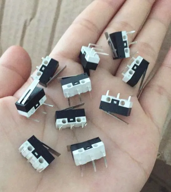 

Motor stroke limit small micro switch 1A125V bending feet