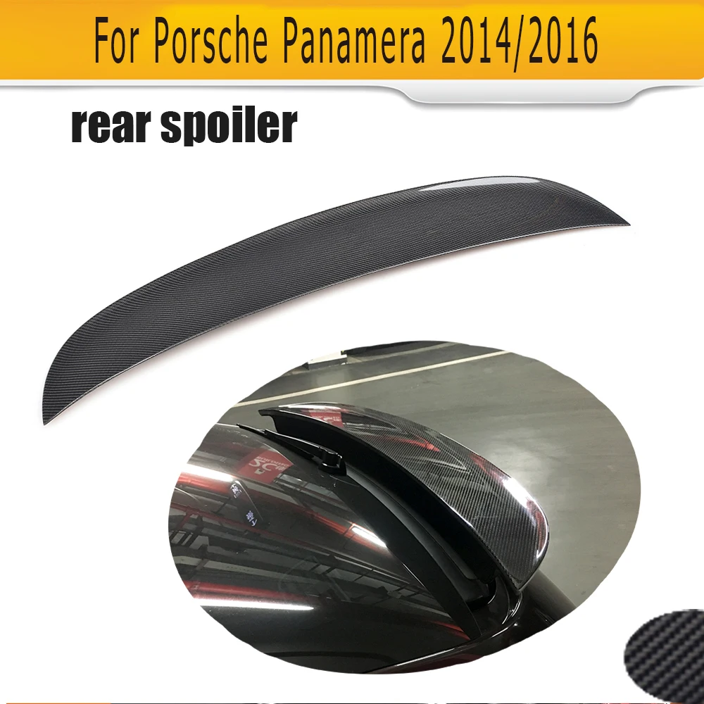 Задний спойлер багажника из углеродного волокна для Porsche Panamera 2014 2016 автомобиля |