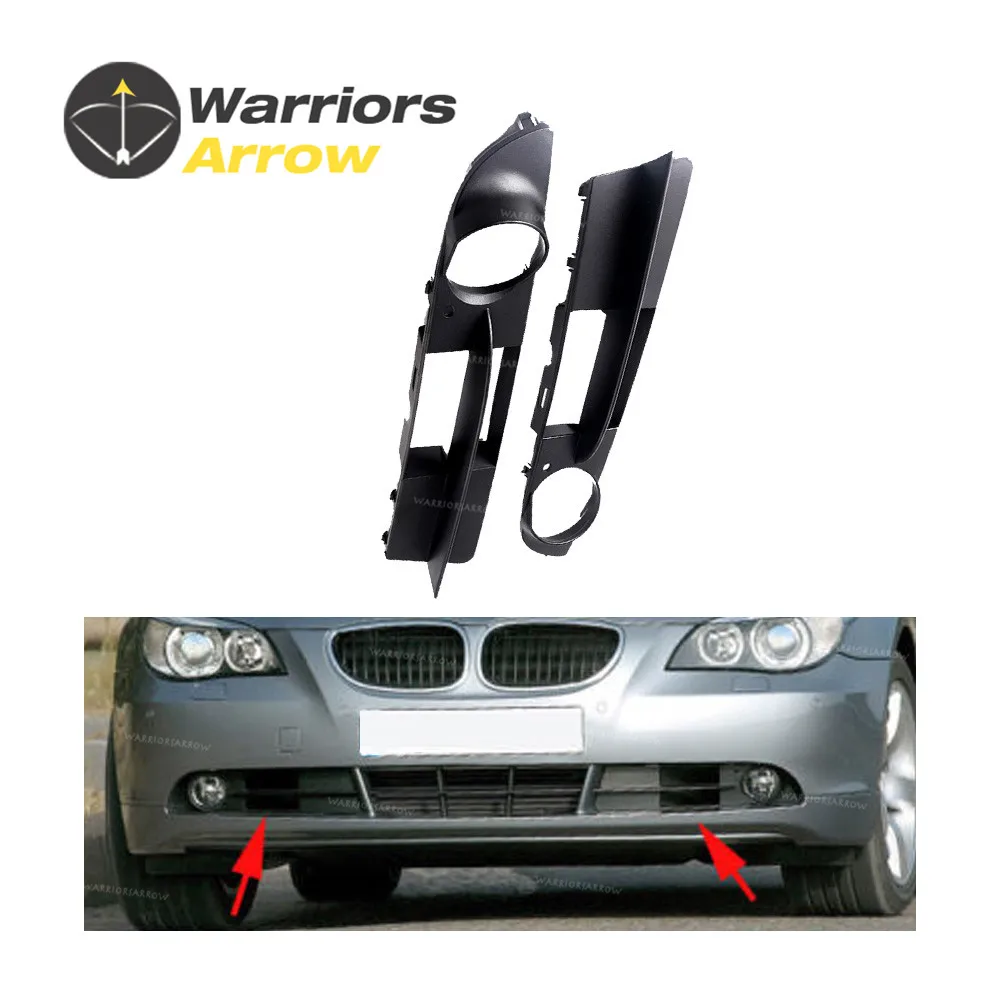 2Pcs 51117049243 51117049244 For BMW E60 E61 525i 525xi 530i 550i Pair Front Fog Light Lamp Bumper Grille Trim Cover Left Right |